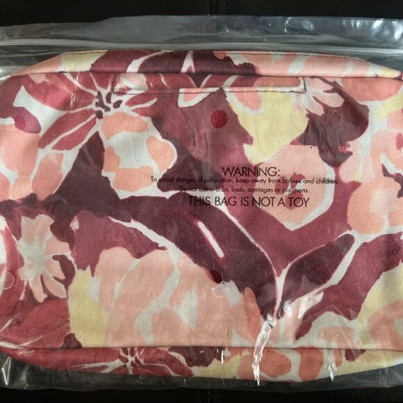 Thirty One All Zipped Up Crossbody Sunset Blooms - NEW - Picture 2 of 8